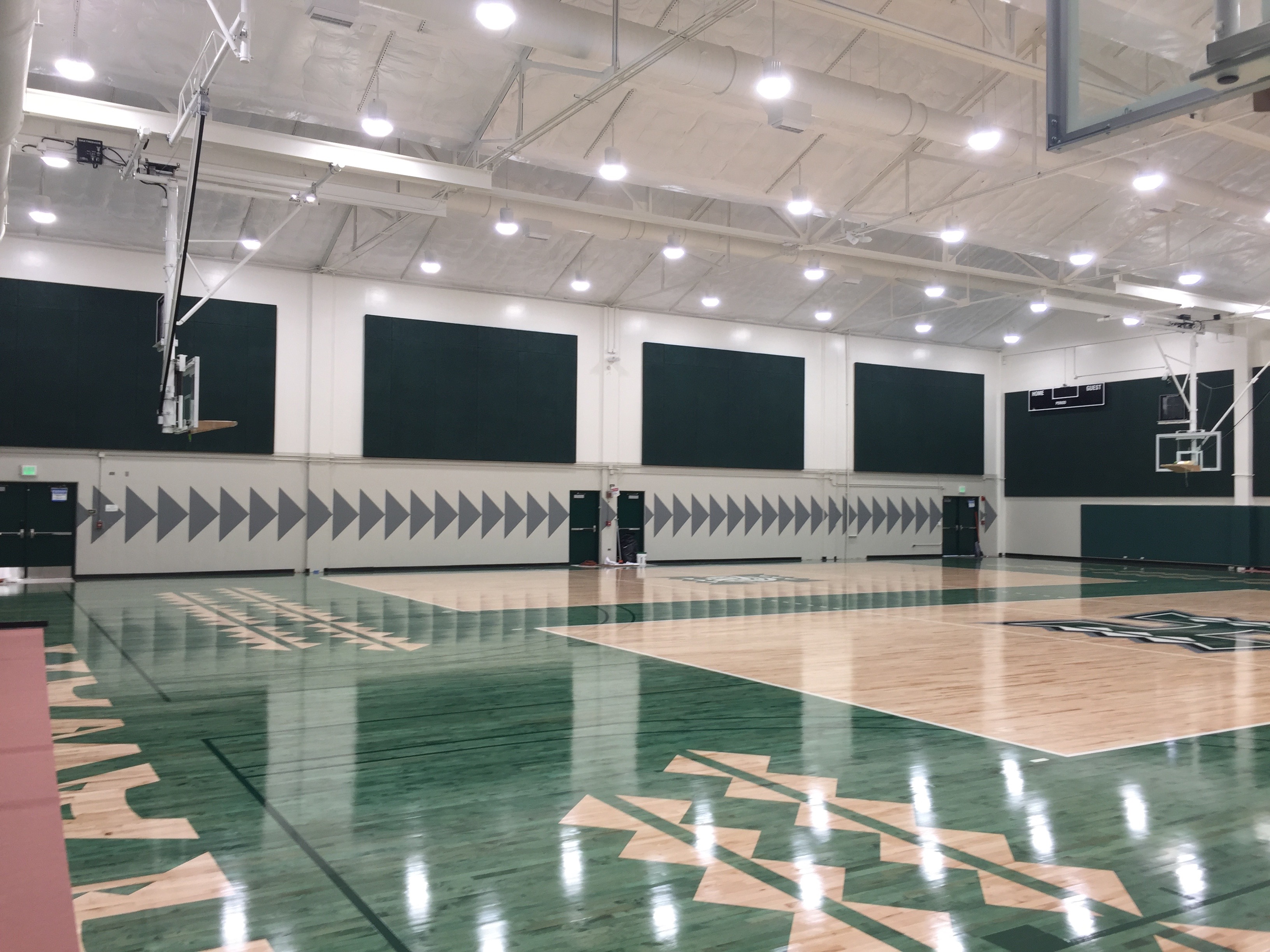 painted gym floor image
