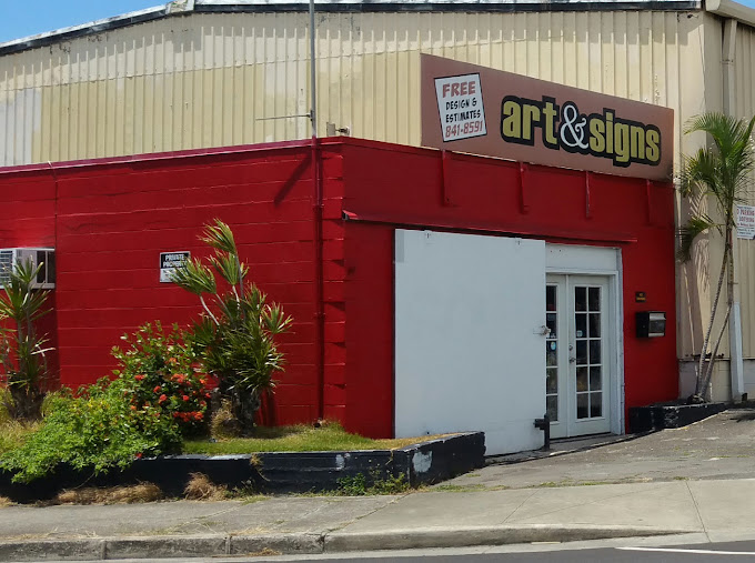 art and signs storefront